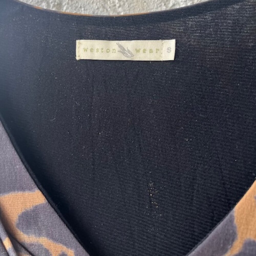 Vintage Weston Wear Giraffe-Print Blouse - NWOT - Picture 3 of 3